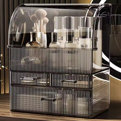 Cosmetic Storage Box Desktop Dust-Proof High-End Dressing Table Skin Care Products Lipstick Acrylic Large-Capacity Storage Rack