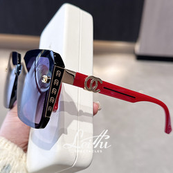 Sunglasses for Women 2026 New Style High-End Polarized Anti-Uv Large Frame Makes Face Look Smaller Round Face Driving Sunglasses
