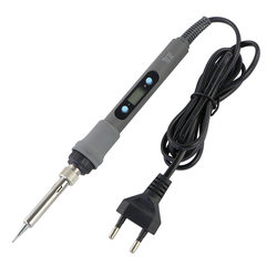 80W Household Constant Temperature Digital Display Adjustable Temperature Electric Soldering Iron for Repair and Welding