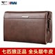 Seven Wolves men's bag big handbag genuine leather bag large capacity hand grab head layer cowhide father's hand bag men's bag