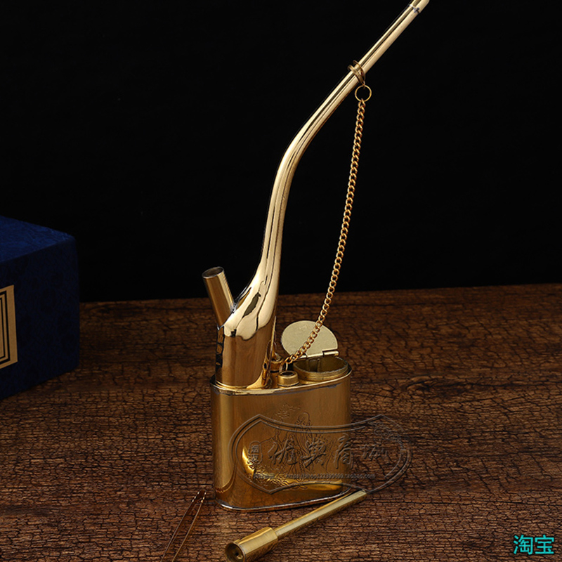 銅烟袋一式 一锅三用黄铜烟斗-一锅三用黄铜烟斗促销价格、一锅三用黄铜烟斗