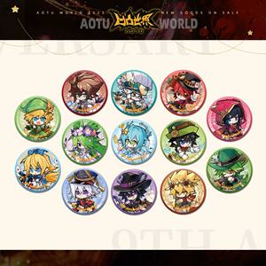 
[Ninth Anniversary Limited] Qichuangshe Convex World Official Peripheral Fairy Tale Series Q Version Character 58mm Badge