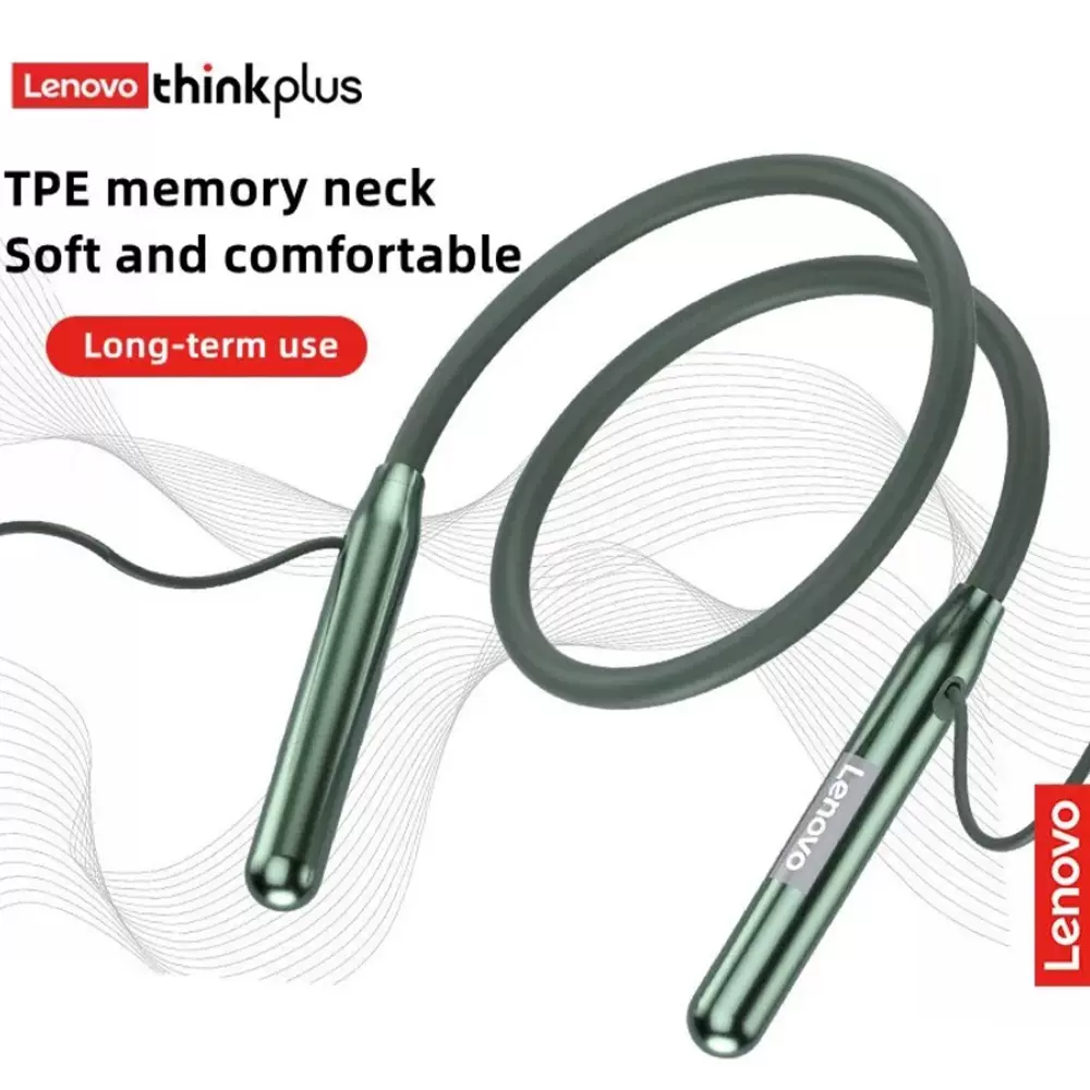 Lenovo thinkplus BT10 Earbuds Headphones Magnetic Neckband E - Main Image
