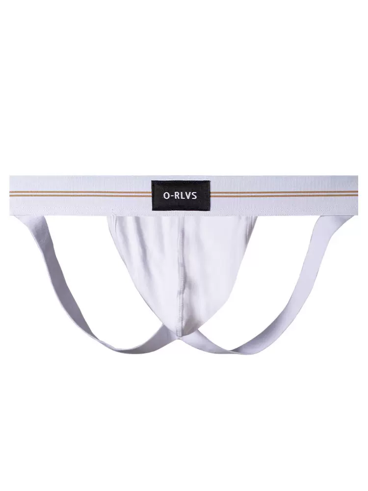 orlvs内裤男丁字裤双丁莫代尔 性感舒适柔软薄款提臀低腰运动青年