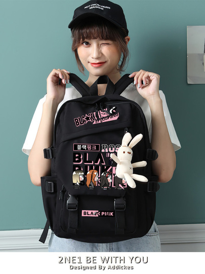 Blackpink Lisa Backpack - Student School Bag - Unisex