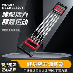 Chest Expander for Men, Spring Chest Muscle Training, Sit-Ups, Arm Strength, Shoulder and Back Stretching Exercise, Home Fitness Equipment