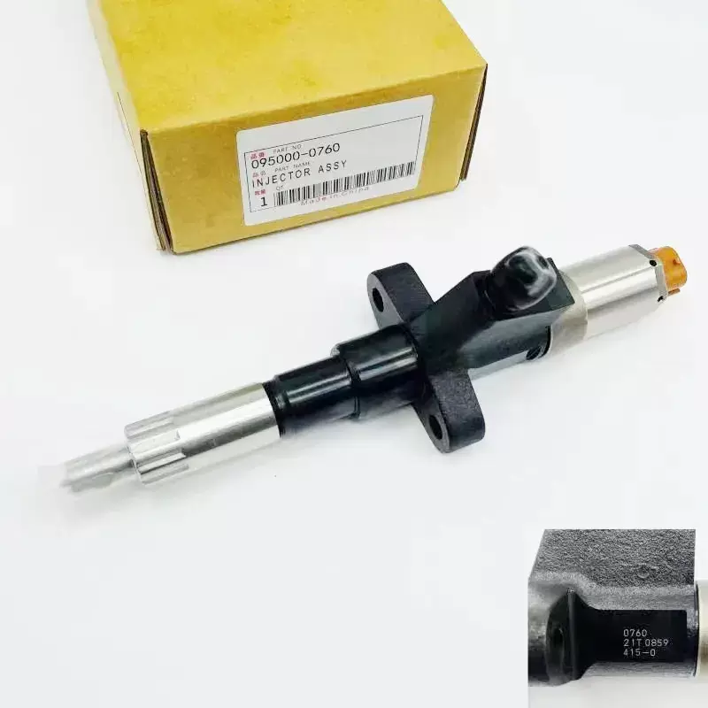 电喷喷油嘴喷油器095000-0760 0761 1153004150适用于五十铃6SD1T