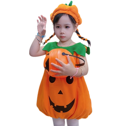 Halloween Girls Boys Pumpkin Costumes Children's Costumes