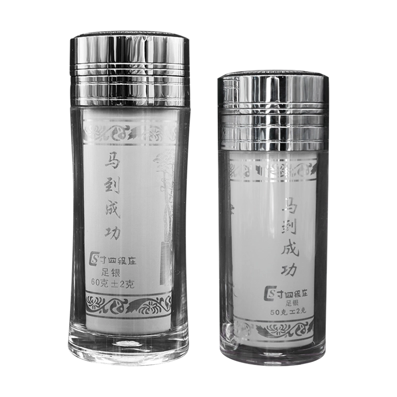 清明上河图浮雕纯银保健杯足银999寸四大号复古赠品杯