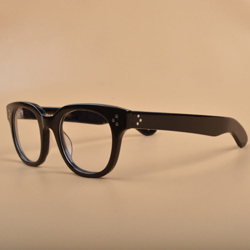 European and American stars, the same glasses Vilda Yu Wenle retro glasses with glasses shelf women's close vision glasses frame men
