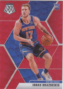 
NBA Star Card 1920 Puka Mosaic Rookie Red Ripple Refraction Set #242 Brakisdes