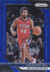 Nba star card 1819prizm blue bubble folding set 175 editor#197 Hill
