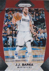 NBA Panini Star Card Prizm1718 Puca Red Ripple Set # 94JJ Barria