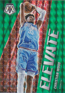 
NBA Star Card 2021 Mosaic Tecard Elevate Soaring Green Folding Set #10 Wood