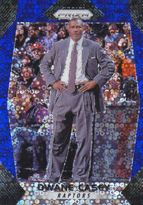 
NBA Star Card 1718Prizm Puka Blue Bubble Refraction 125 Edition #40 Dwayne Casey