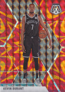 
NBA Star Card 1920 Puka Mosaic Orange Explosion Refraction Set #1 Durant