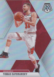 
NBA Star Card 1920 Mosaic Puka Silver Refraction Set #117 Satoransky