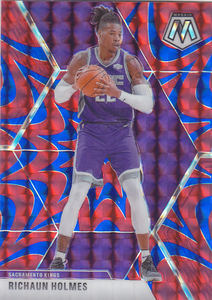 NBA Star Card 1920 Mosaic Mosaic Red Blue Explosive Refractive Set # 30 Holmes