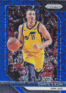 NBA Star Card 1819PRIZM blue bubble folding set 175 editor#163 Dante-Esham
