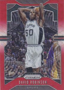 
NBA star card panini1920Prizm red ripple refraction set #9 David Robinson