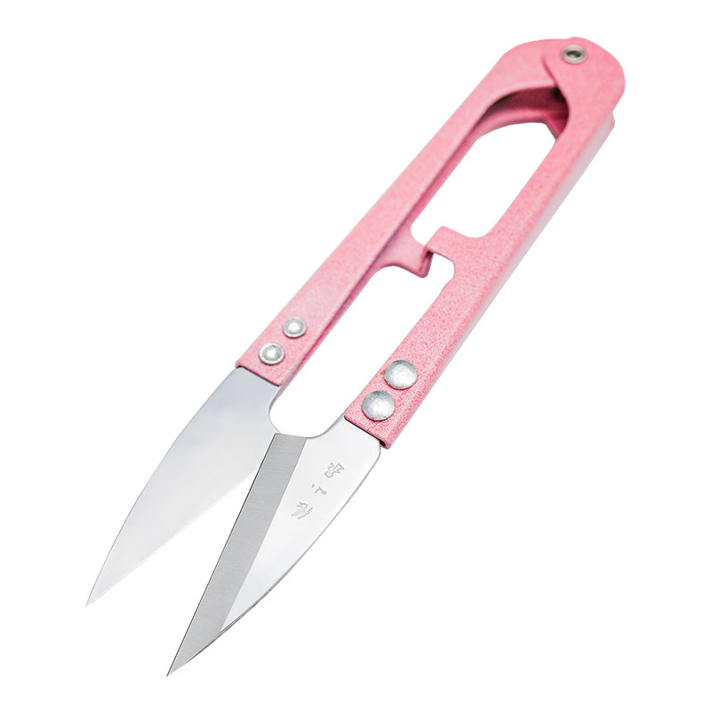 장 XIAOQUAN 작은 가위로 실을 다듬고, 의류 공장 크로스 스티치 수제 U 자형 스프링 절단 작은 실 가위 소형 정통 -