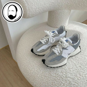 
New Balance NB327 men and women thick sole retro breathable comfortable sports and casual dad shoes MS327LAB