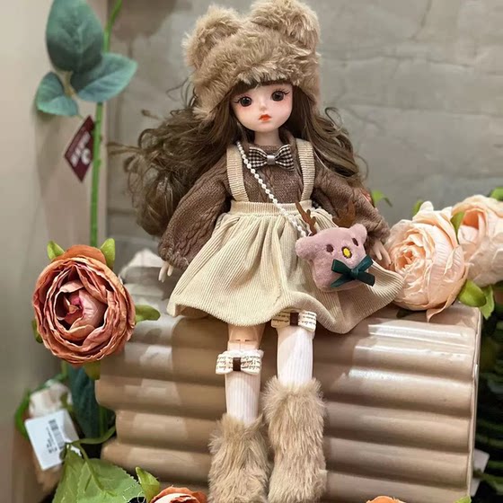 
30cm doll toys girls can change clothes Bibi doll doll princess baby children's birthday gift