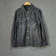Foreign trade original single women's black cotton denim shirt spring and autumn long-sleeved shirt slim thin jacket casual top special price
