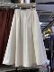 2023 autumn new retro versatile wick velvet draped skirt button decoration casual a-line umbrella skirt
