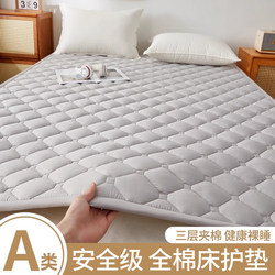 Class a Pure Cotton Mattress Pad for Home Use, Pure Cotton Bed Mattress, Thin Tatami Mat, Dormitory Anti-Slip Protective Pad