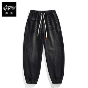 
Weichen plus size men's jeans, spring and autumn pants, plus fat, plus size men's leggings, fat men's pants, fat men's pants, fat men's pants