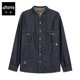 Weichen trendy brand large size men's denim jacket men's spring and autumn casual plus fat plus bigger denim jacket