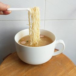 Ceramic Korean instant noodle cup instant noodle bowl drinking cup