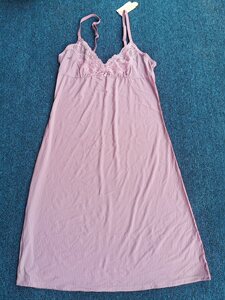 （优惠清仓）女夏冰丝吊带连衣裙温柔风女新款纯色复古港风中长裙