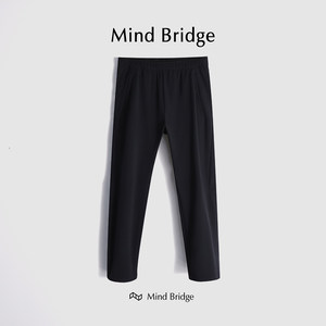 
MindBridge [Sheep Hoof God Pants] Lightweight Outdoor Sports Elastic Straight Casual Trousers Slim-fit M097