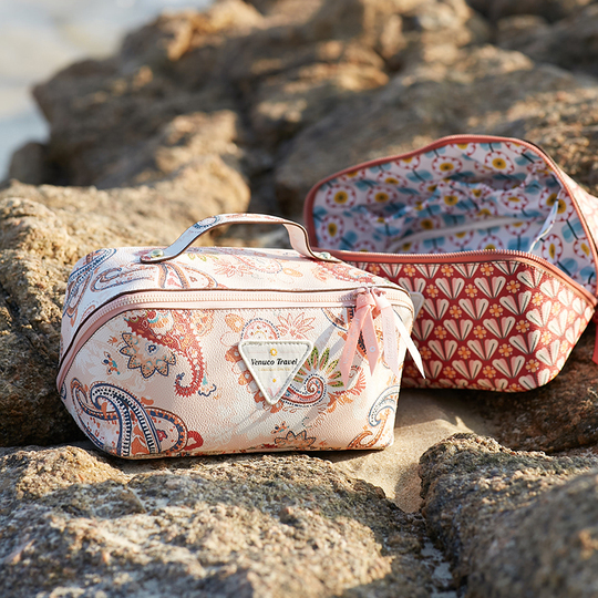 flower print clutch bag