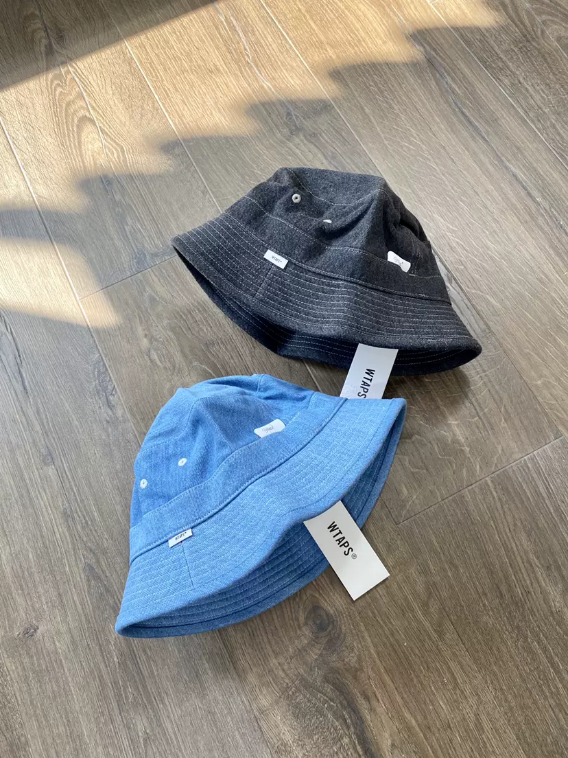 22AW WTAPS BUCKET 02 HAT シンセティックレザー-