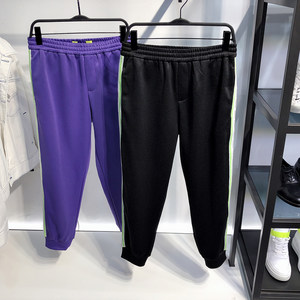 
Two-color! Niaojia Men's 2022 New Casual Pants Korean Style No-Iron Sports Pants Youth Small Foot Pants A84745