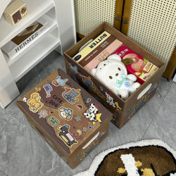 Retro Puppy High-End Gift Box for Birthday Gift Box Empty Box Gift Book Snack Shoe Box Large Carton