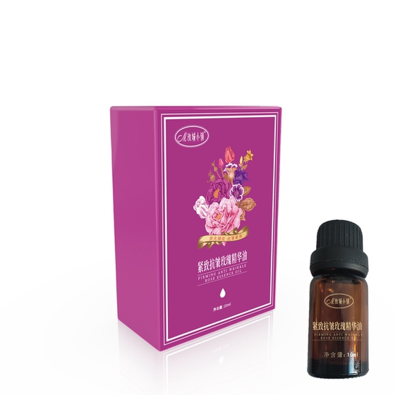
Pingyin rose firming anti-wrinkle rose essential oil 10ml rose essential oil aromatherapy massage facial facial skin care