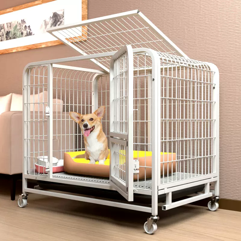 狗笼子中型犬小型犬带厕所分离柯基宠物狗窝室内大型犬金毛狗围栏 Taobao 狗笼子中型犬小型犬带厕所分离柯基宠物狗窝室内大型犬金毛狗围栏 Taobao
