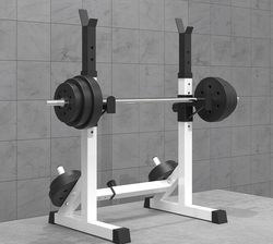 Unisex Split Squat Rack, Bench Press Rack, Barbell Rack, Weightlifting Rack, Squat Bench Press Rack, Home Fitness Equipment