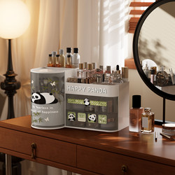 Desktop Cosmetics Storage Box Dust-Proof Dressing Table Skin Care Product Lipstick Storage Rack 2025 New Multi-Layer Storage Box