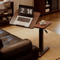 Adjustable Folding Side Table, Living Room Sofa Side Table, Coffee Table, Movable Small Table, Bedroom Bedside Table, Computer Desk