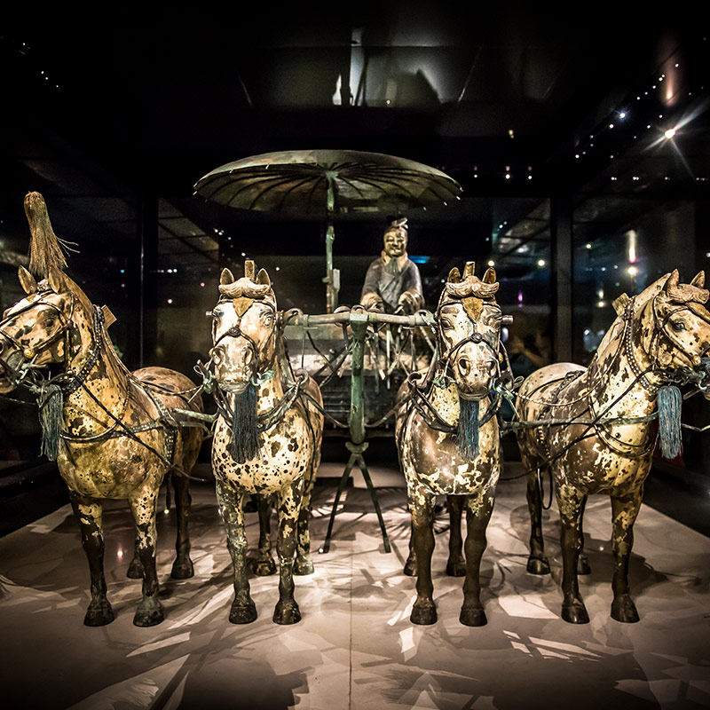 西安兵马俑华清宫丽山园一日游赠早午餐可选长恨歌/千古情/驼铃