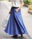 JS re1ume hot style, light and elegant posture, versatile and practical wear, trouser midi skirt
