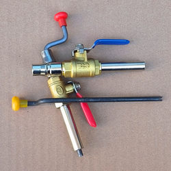 Car Tire Quick Inflation Rod, Large Truck Hand-Cranked Inflation Rod, Tire Repair Quick Inflation Rod, Tire Inflation Tube