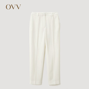 
OVV2024 Simple basic comfortable casual commuting trousers pencil pants GTXFJ14002A