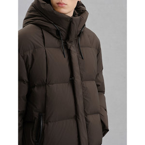 
GXG Men's Hooded Long Down Jacket G24XY14003