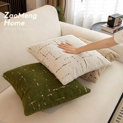 2025 New Thickened Pillow for Sofa, Living Room, with Core, Cushion for Sleeping, Headboard Lumbar Support Pillow, Simple Style with a Sense of Sophistication